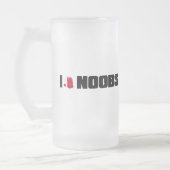 (Teebeutel) noobs I Mattglas Bierglas (Links)