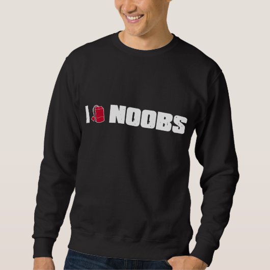(Teebeutel) noobs I Sweatshirt (Vorderseite)