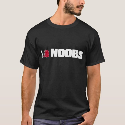 (Teebeutel) noobs I T-Shirt (Vorderseite)