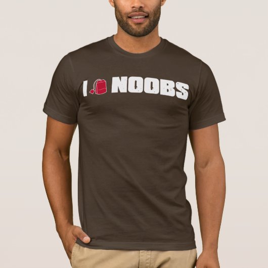 (Teebeutel) noobs I T-Shirt (Vorderseite)