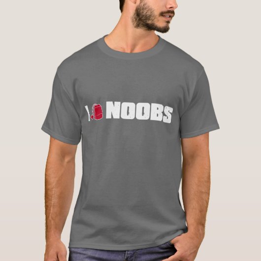 (Teebeutel) noobs I T-Shirt (Vorderseite)