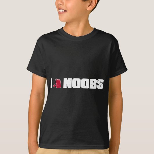 (Teebeutel) noobs I T-Shirt (Vorderseite)