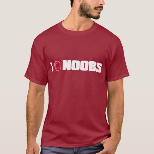 (Teebeutel) noobs I T-Shirt (Vorderseite)