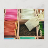 Teebeutel Postkarte (Vorderseite)