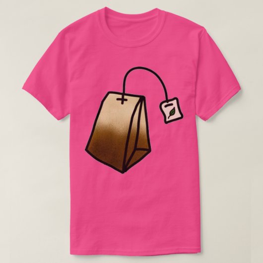 Teebeutel T-Shirt (Design vorne)