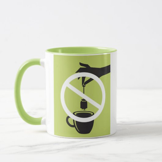 Teebeutel Tasse (Links)