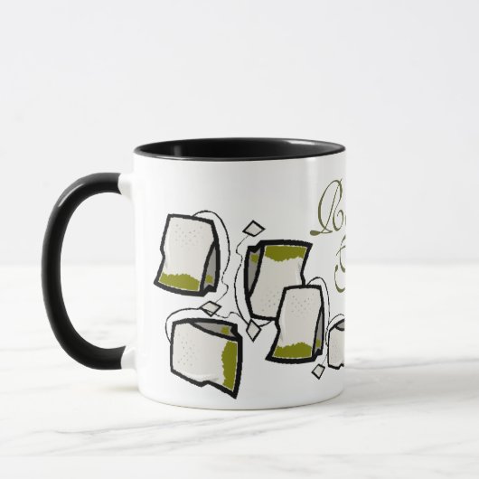 Teebeutel Tasse (Links)