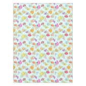 Teebeutel und Bluescreen Tischdecke (Vorderseite)