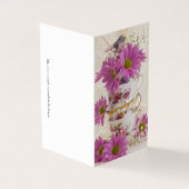 Teebeutel und Milchkarte (Vorderseite)