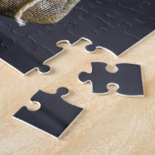 Teebeutel wird in einer Tasse aufgehängt Puzzle (Seite)