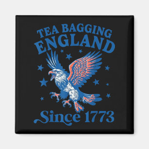 Teebeutelung England Seit 1773 Patriotischer Adler Magnet
