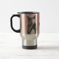 Teebitte Kitty-Reise-Tassen-Rosa