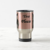 Teebitte Kitty-Reise-Tassen-Rosa Reisebecher (Mittel)