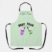 Teeblätterchen Schürze (Vorderseite)