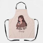 Teeblättertee Schürze (Vorderseite)