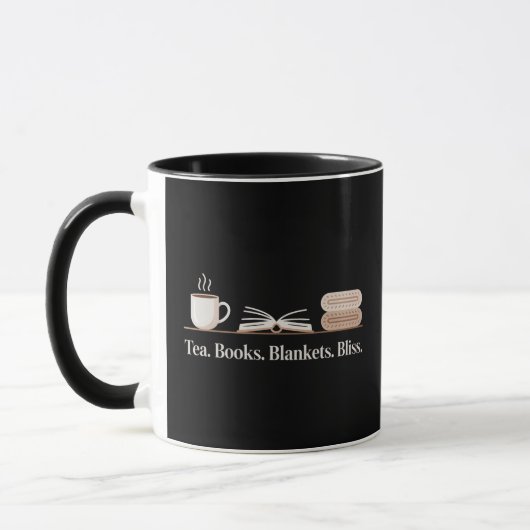 Teebüchern Blankets Bliss Cosy Reader Tasse (Links)