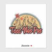 Teec No Pos, Arizona Aufkleber (Blatt)
