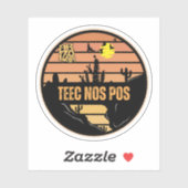 Teec No Pos, Arizona Aufkleber (Blatt)