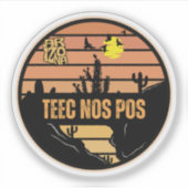 Teec No Pos, Arizona Aufkleber (Vorderseite)