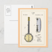 Teed Patent Postkarte (Vorne/Hinten)