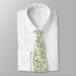 Teedekorative Blätter Muster - Neck Tie Krawatte