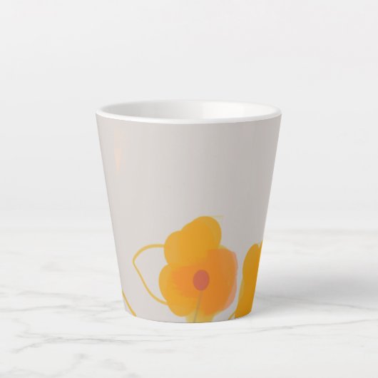 Teedesign Latte Tasse (Vorderseite)