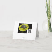 Teedie Kätzchen Danke, Card Dankeskarte (Rückseite)