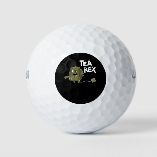 Teedinosaurier Golfball (Vorderseite)