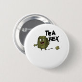 Teeextrakt, lustiger Dinosaurier Button (Vorne & Hinten)