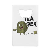 Teeextrakt, lustiger Dinosaurier Geldbeutel Flaschenöffner (Rückseite)