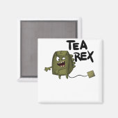 Teeextrakt, lustiger Dinosaurier Magnet (Vorderseite/Rückseite)
