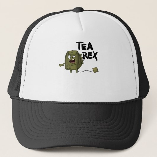 Teeextrakt, lustiger Dinosaurier Truckerkappe (Vorderseite)