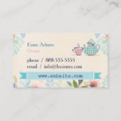 Teefloralcreme Gelbe Visitenkarte (Rückseite)