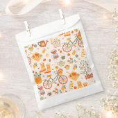 Teegarten-Fernfahrrad Geschenktütchen (Ausgeschnitten)