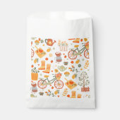 Teegarten-Fernfahrrad Geschenktütchen (Vorderseite)