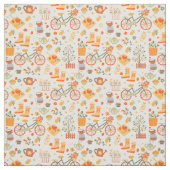Teegarten-Fernfahrrad Stoff (Muster)