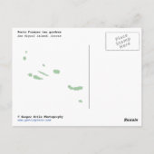 Teegärten von Porto Formoso Postkarte (Rückseite)