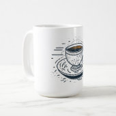 Teegewerbe Kaffeetasse (Vorderseite Links)