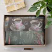 Teehühner-Geflügel-Dekoupage Seidenpapier (Geschenk)