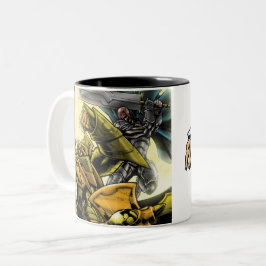 Teekaffee-Tasse aus Fleisch und Stahl V2 Zweifarbige Tasse