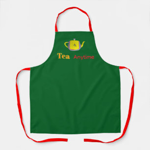 Teekanne Anytime Teapot Green Schürze