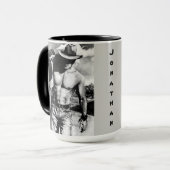 Teekanne Cowboy Coffee Tasse (Vorderseite Links)