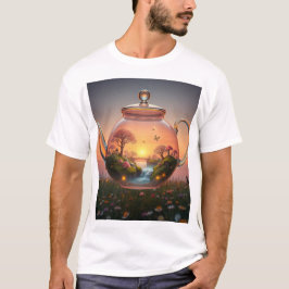 Teekanne Landschaft 1 T-Shirt