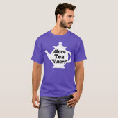 Teekanne - Mehr Tee Vicar? - Schwarz in Weiß (Vorne ganz)