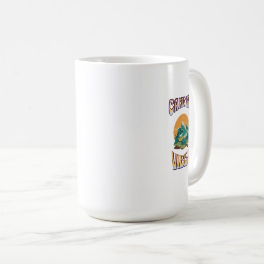 Teekanne mit Camping Kaffeetasse (VorderseiteRechts)