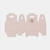 Teekanne Party Rosa Blumenschmetterlinge Brautpart Geschenkschachtel (Ungefaltet)