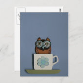 Teekanne Postkarte (Vorne/Hinten)