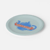 Teekanne sammeln Teekanne Pappteller (Schrägansicht)