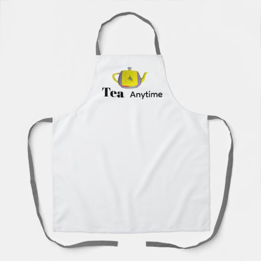 Teekanne Tea Anytime Schürze (Vorderseite)