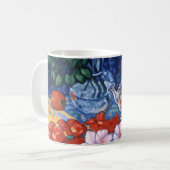 Teekanne u. Gladioli Kaffeetasse (Vorderseite Links)